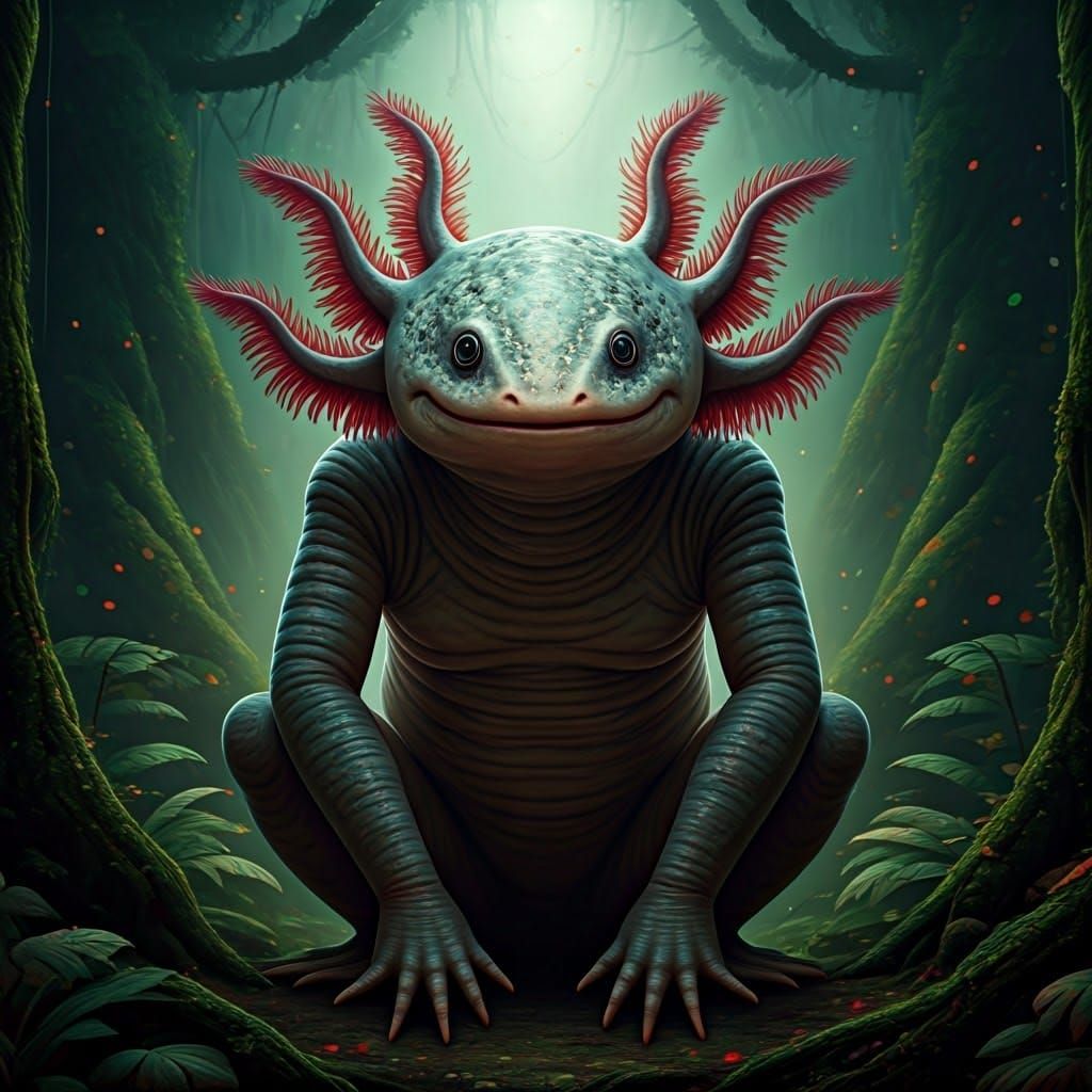 The Axolotl from the Lost World!