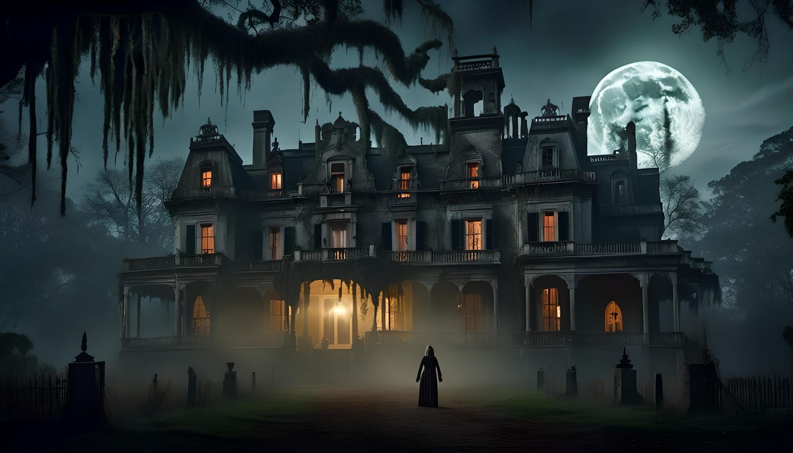A Haunted Mansion In The Deep South (Continued)