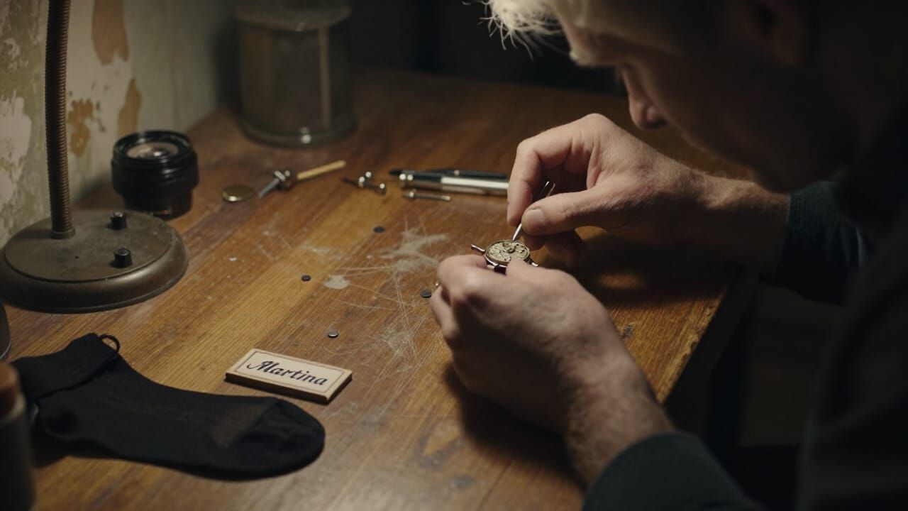 Watchmaker's Table: Hyper-Realistic Close-Up