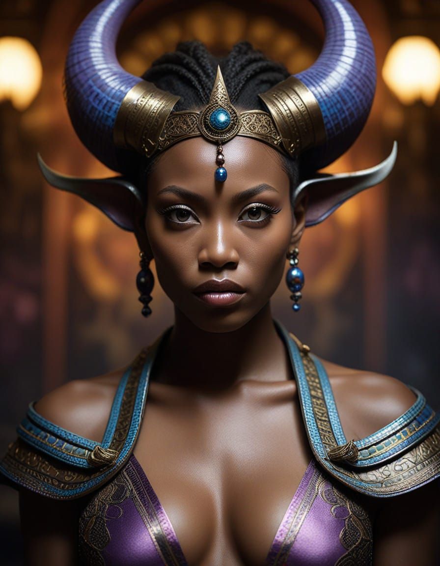 Majestic allure wrapped in silk and light