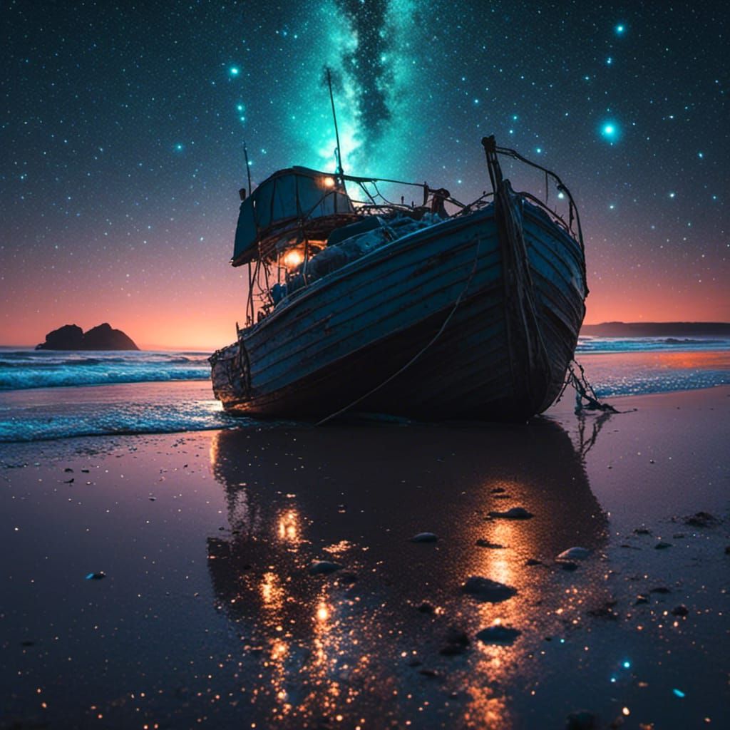 Bioluminescent Beach: A Stunning Natural Light Display