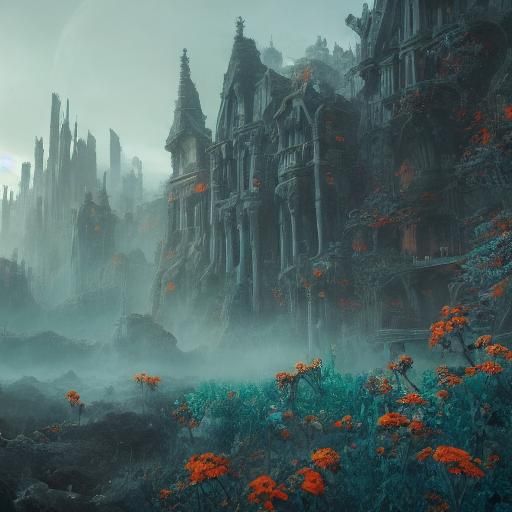 Eraser of Worlds: Blossoming Life Art