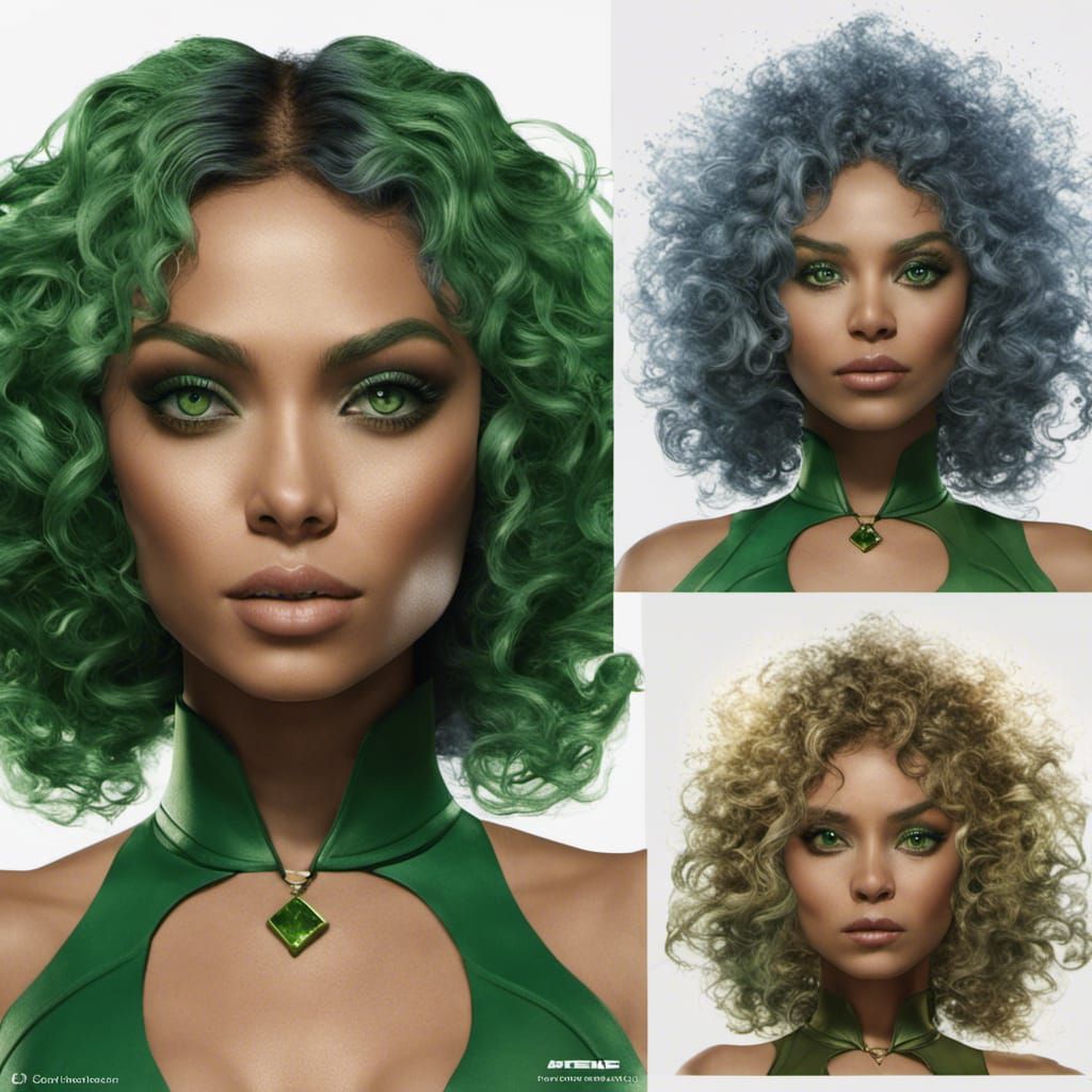 Kat Graham as Polaris: Fantasy Concept Art