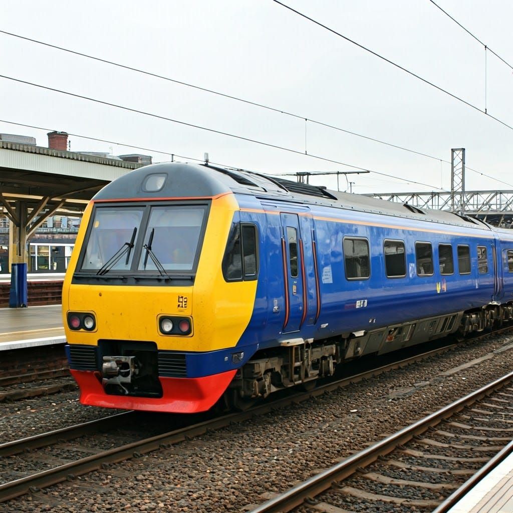 Intercity 125 Train at Reading Station