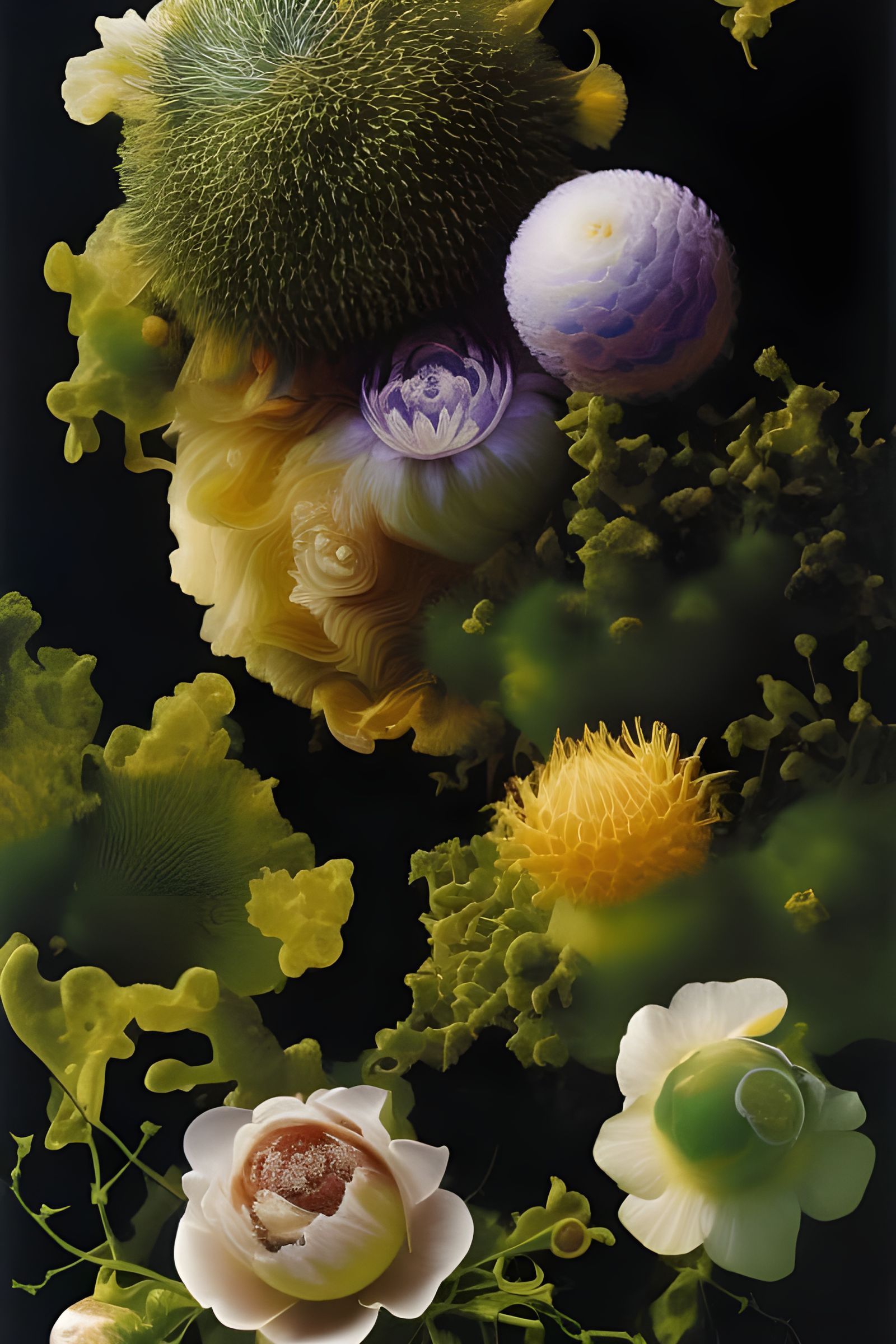 Recursive Fractal Art in Dreamy Soft Light