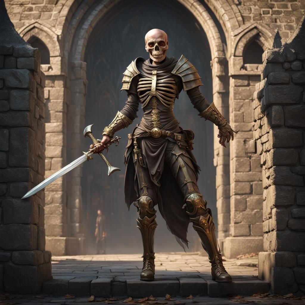 Undead Warrior Guardian of the Castle Gates