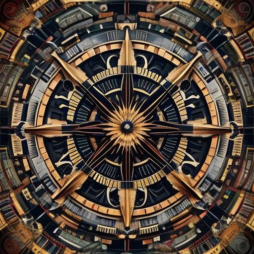 Psychedelic Rolls Royce in Surreal CGI Style