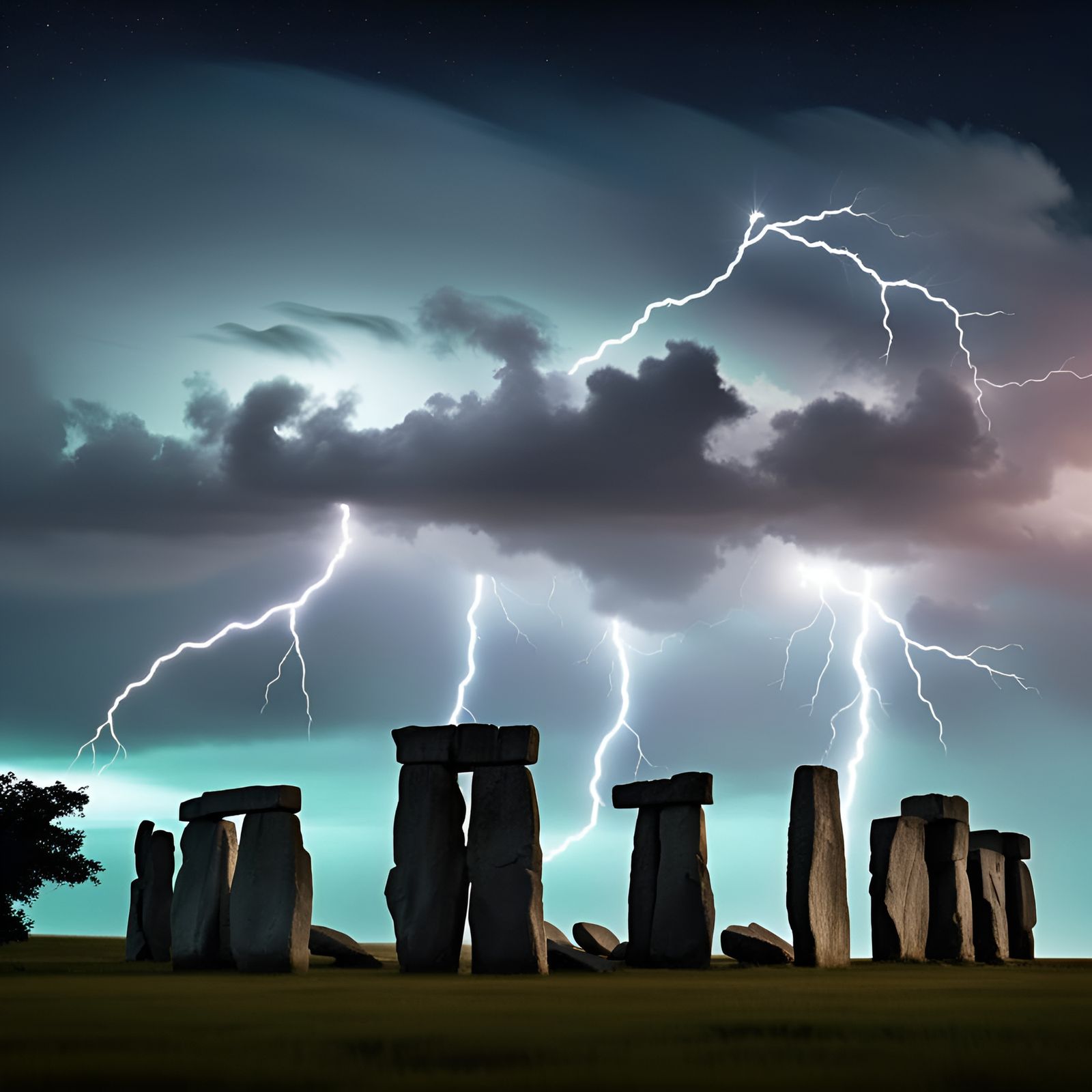 Storm at the Henge