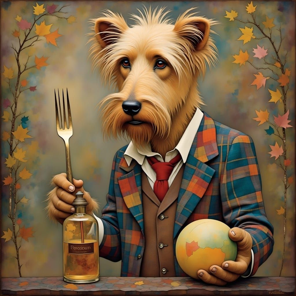 Not sure what he's selling, but I like it! 😄