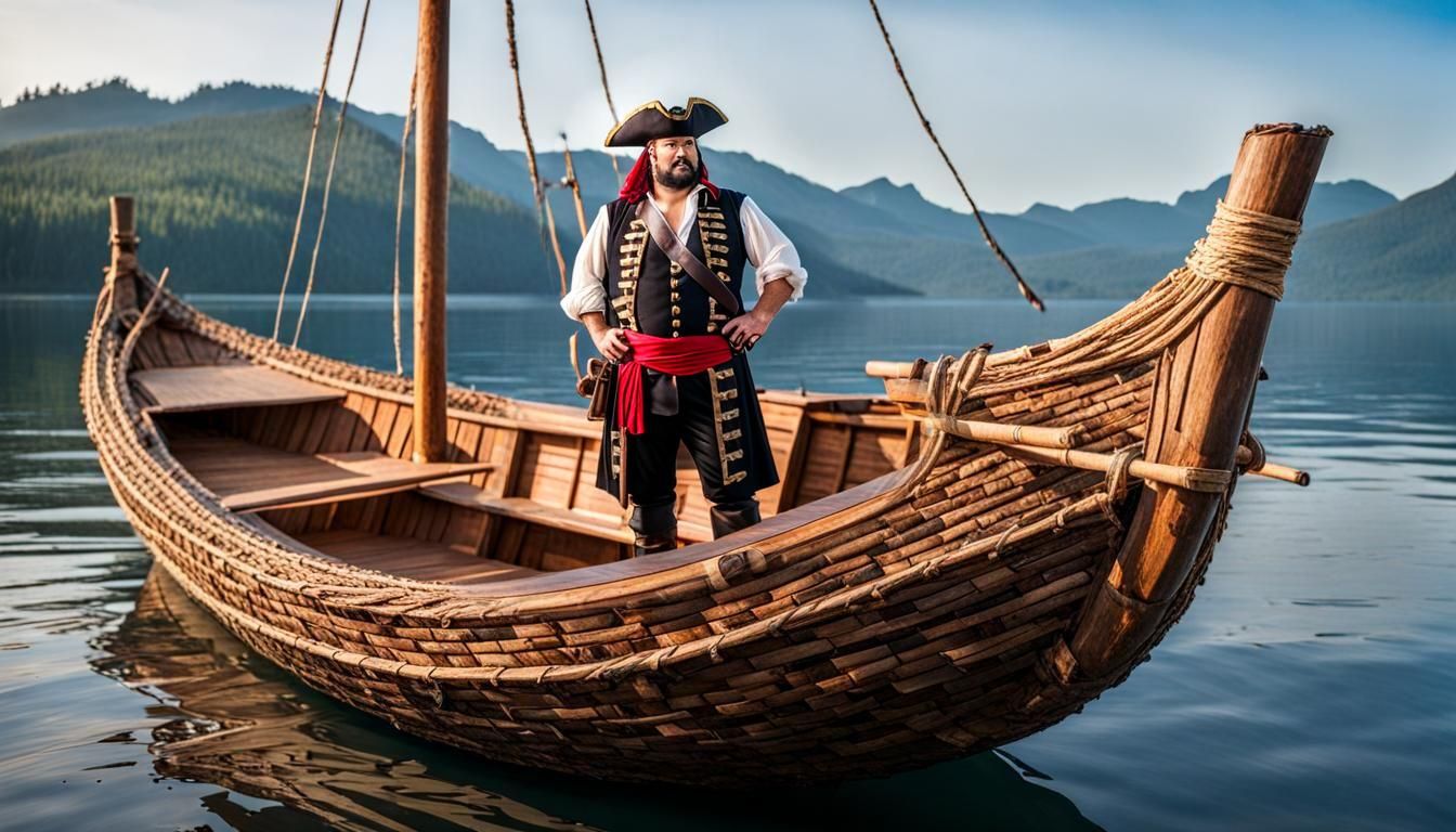 Chubby Pirate Captain Portrait