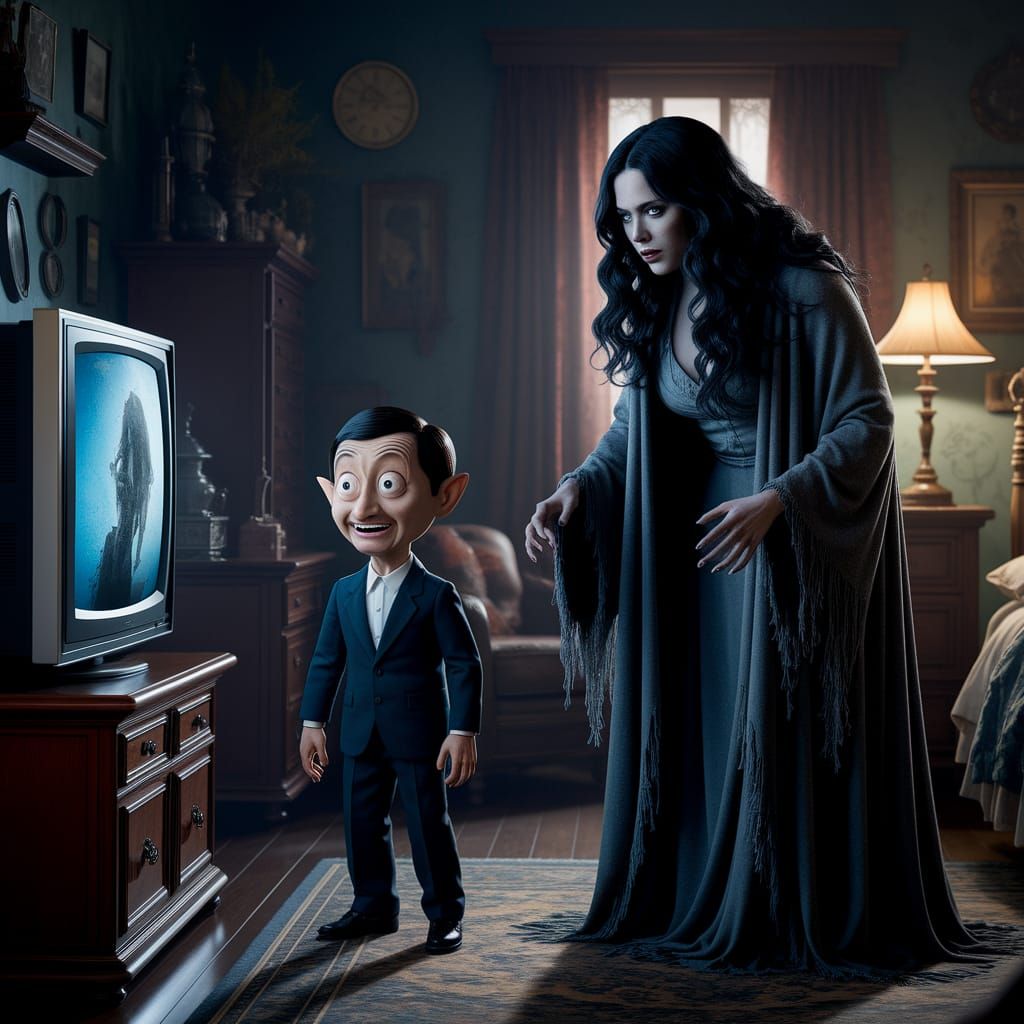 Mr. Bean Meets The Ring: A Horror Crossover