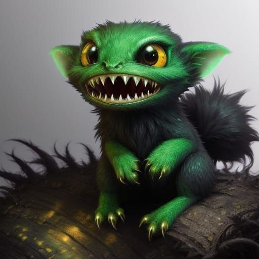 Mischievous Monster Raids Sock Drawer for Toothpaste in Whim...