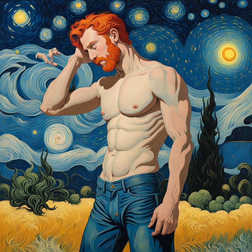 “Starry Night” (Ginger NSFW Edition)