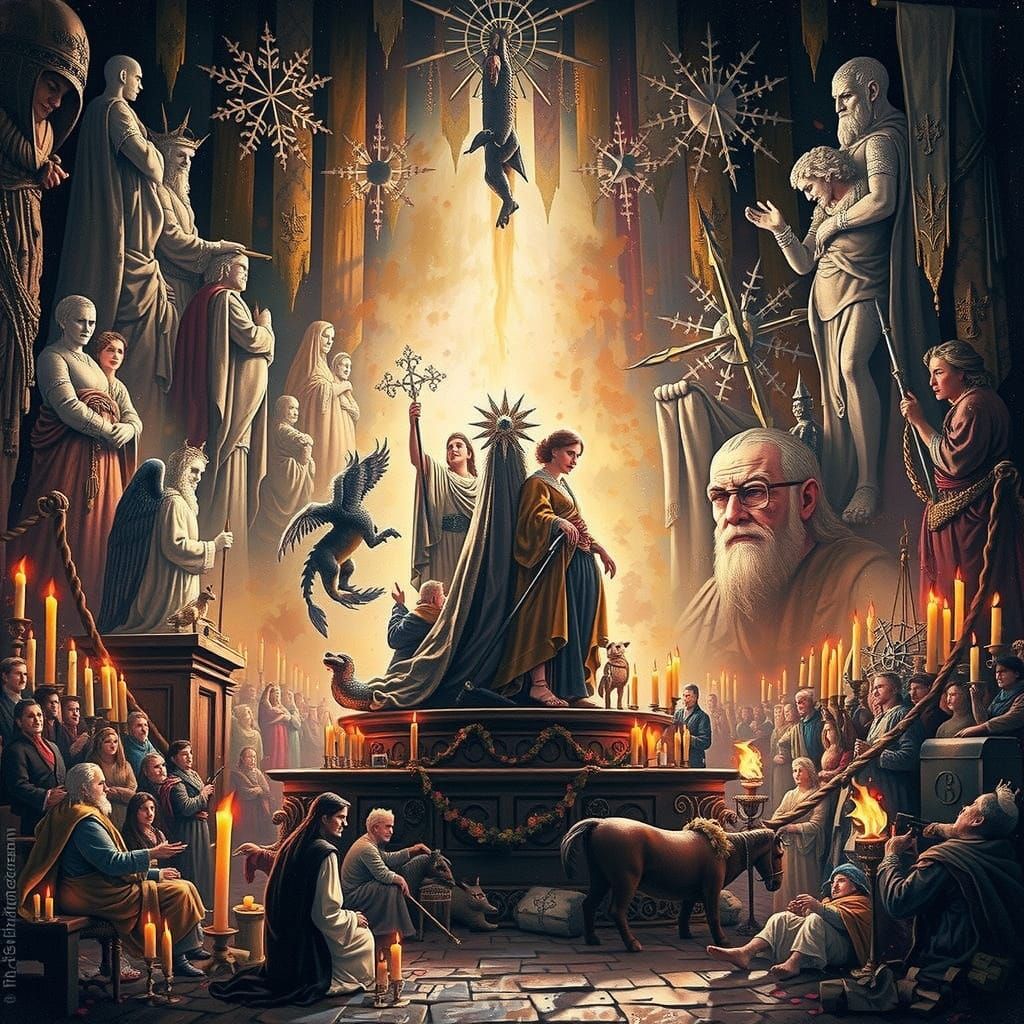 A Time of Great Contrast: Epochs of Light and Darkness