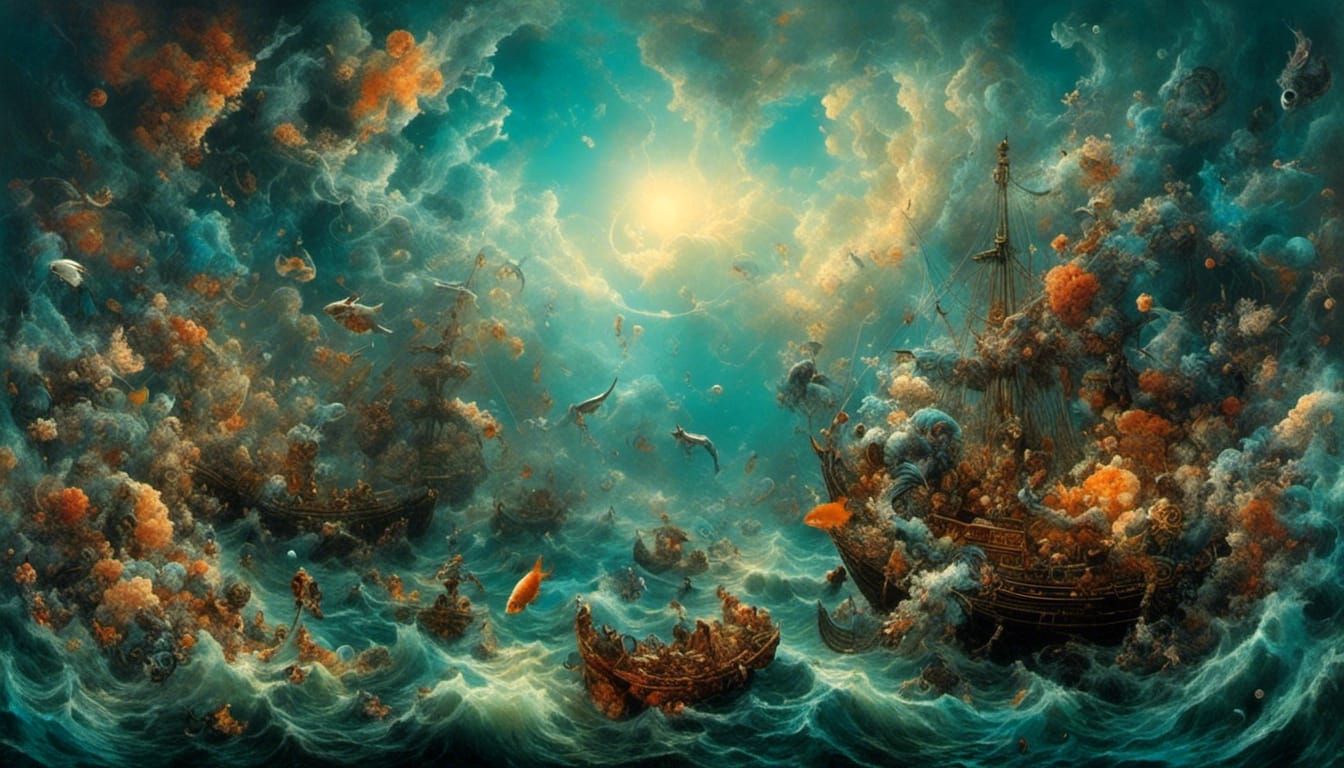 Age of Aquarius: Surreal Gothic Masterpiece