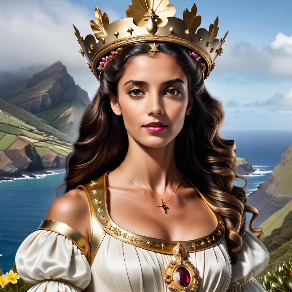 Saint Helena as a Woman