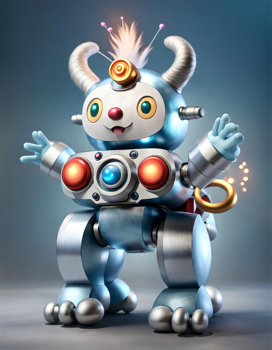 Cinematic Hybrid: Rapidash, Magnemite, Care Bear