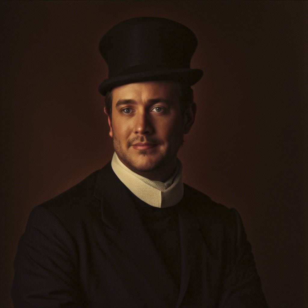 Chubby German Boy with Rosy Cheeks and Wide Grin