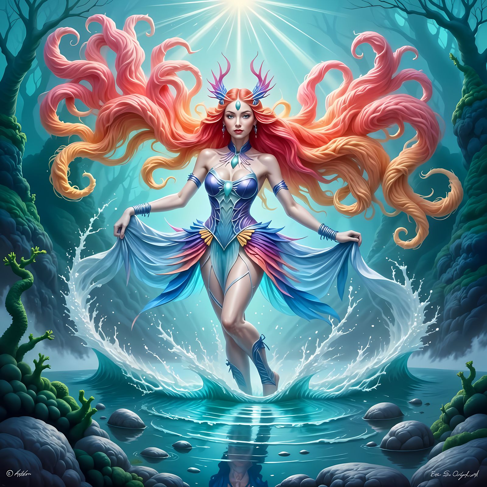 Marella Elementra: The Mage of Water!!