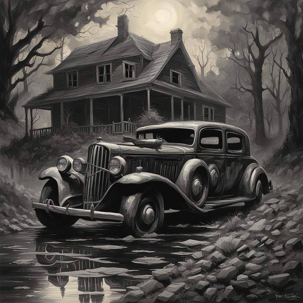 Sinister Hidden Entity in Fantasy Art Style