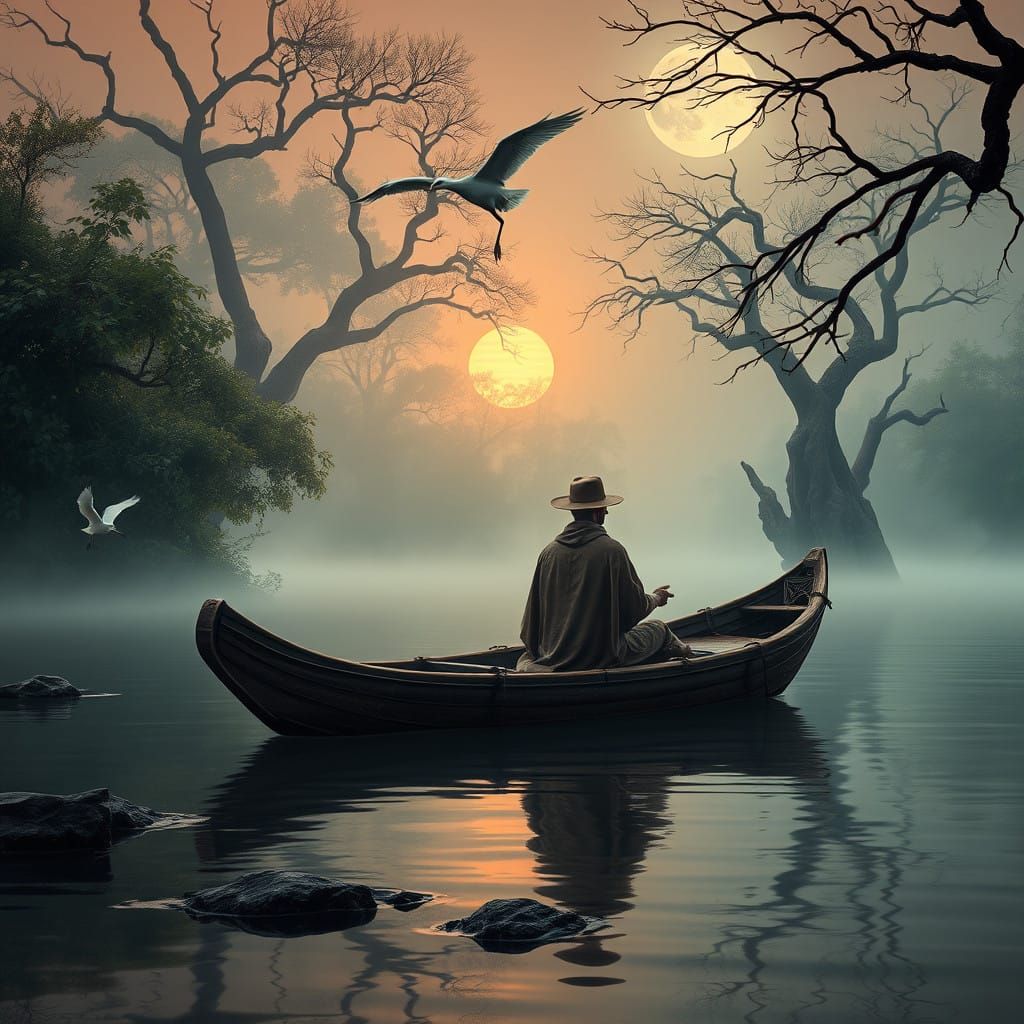 Serene Waterhouse-Inspired Fisherman's Oath