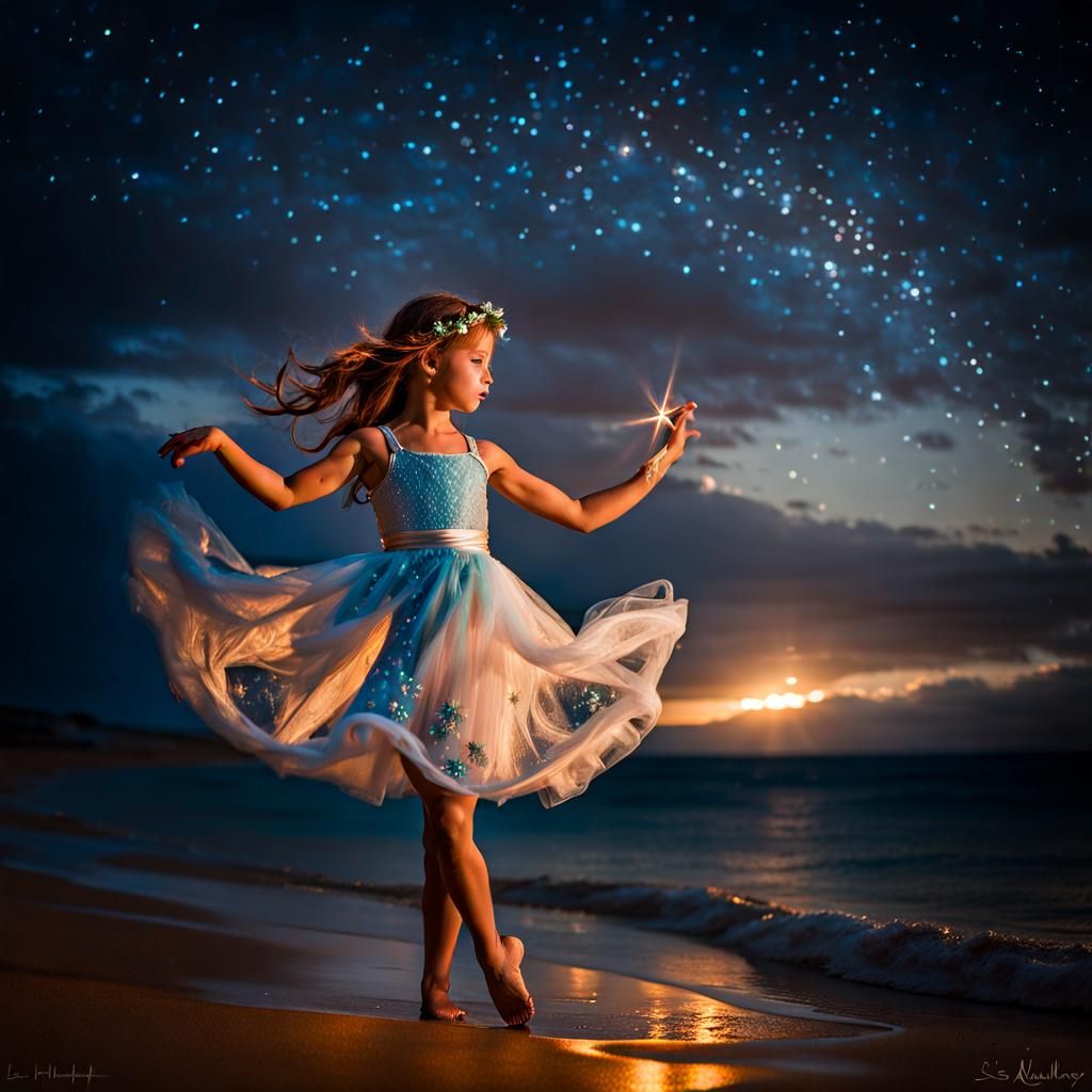 Innocent Dance in Starlight