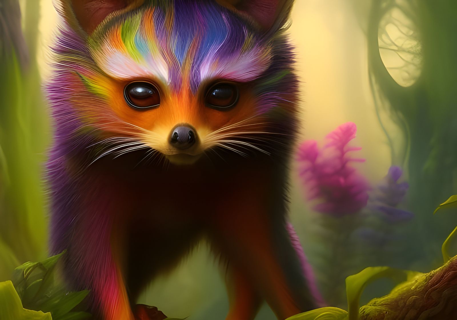 Rainbow Fox
