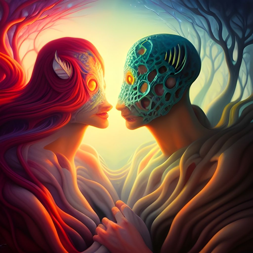 Fantastic Friends Portrait in Cel-Shaded Digital Art