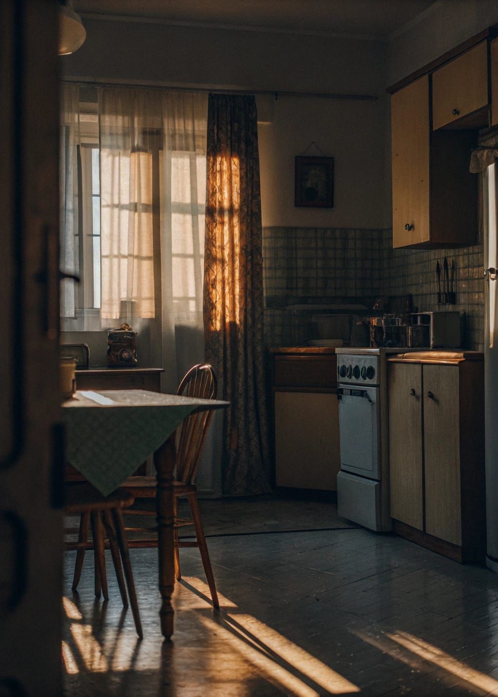 40s Chic Thae Lapy Crife Kitchen