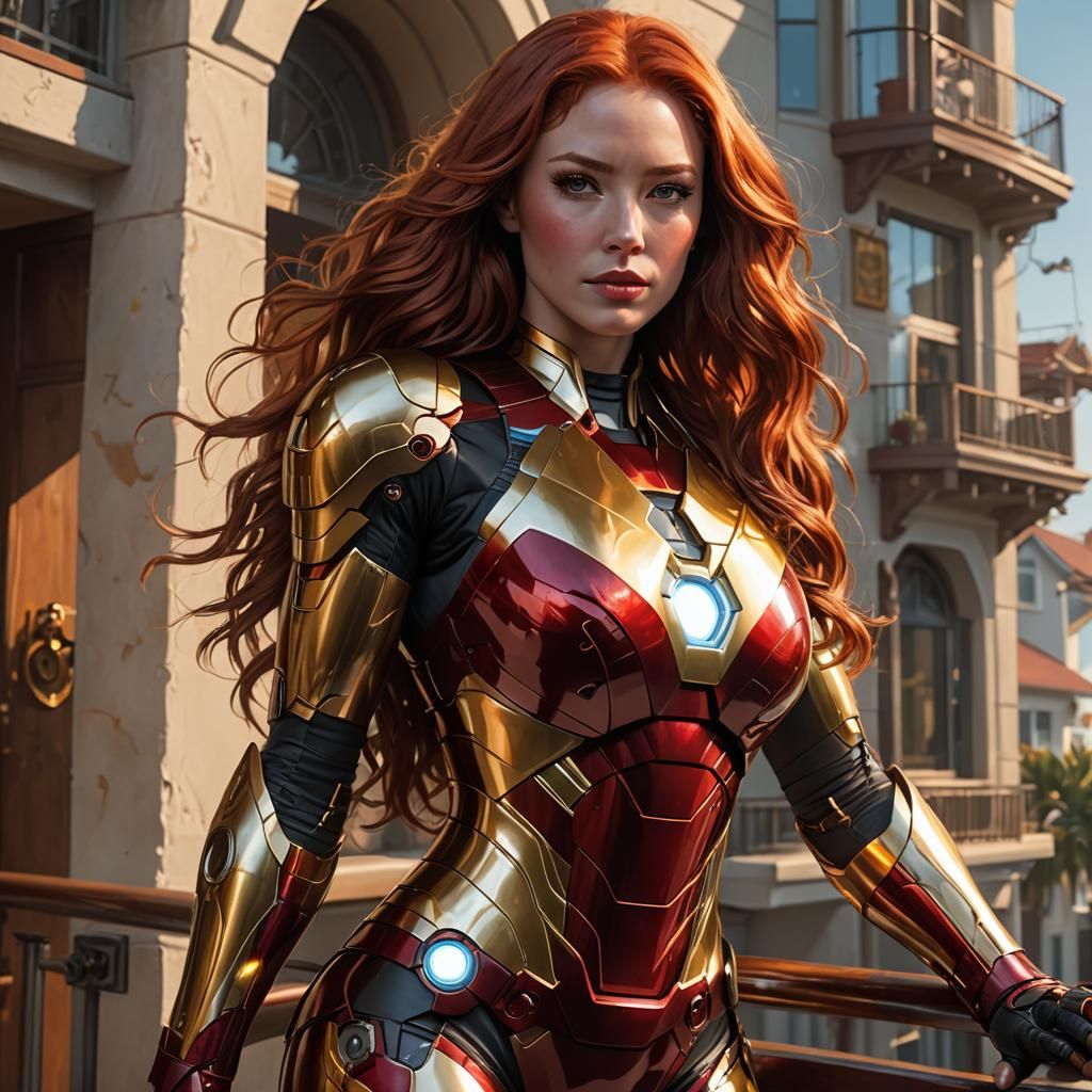 Pepper Potts is The Iron Maiden