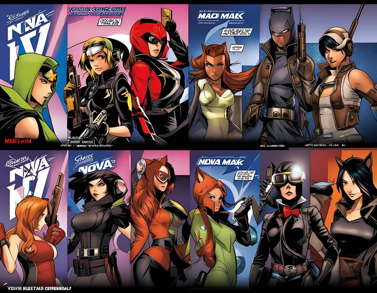 Animal Heroes Escape in Cybernetic Battle Armor