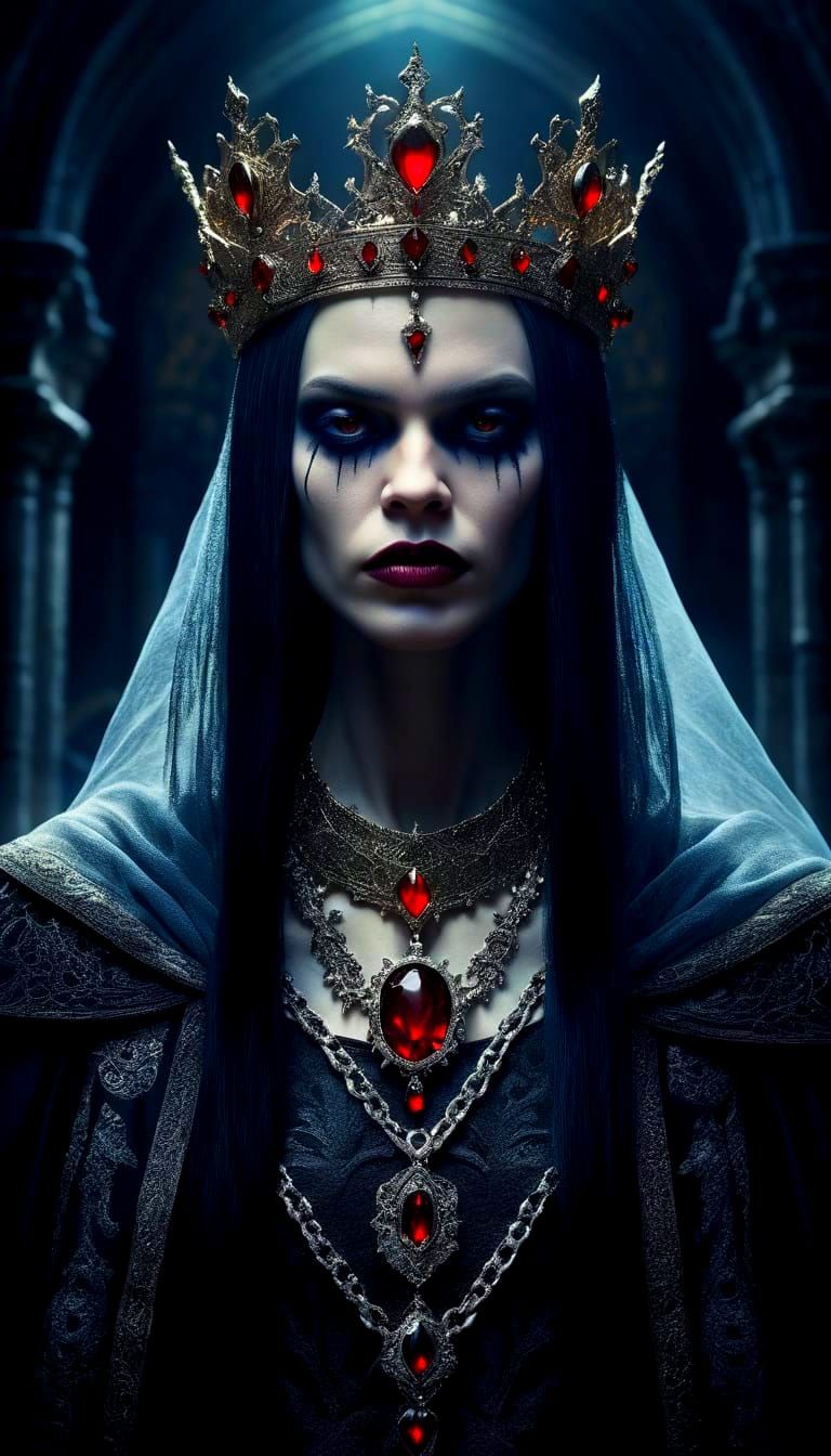 Gothic Vampire in Regal Splendor
