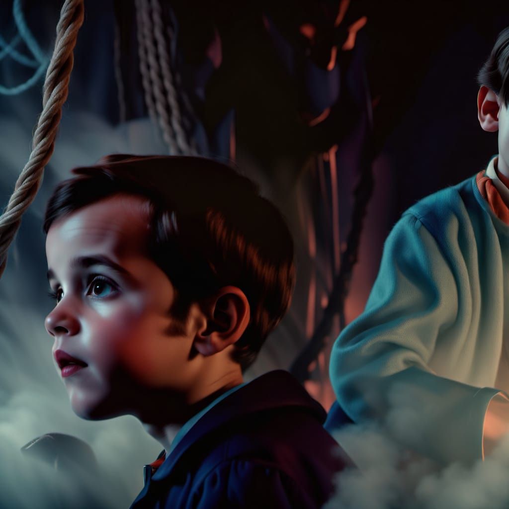 Luxurious Rope Fibers Unfurl in Regal, Moody Splendor