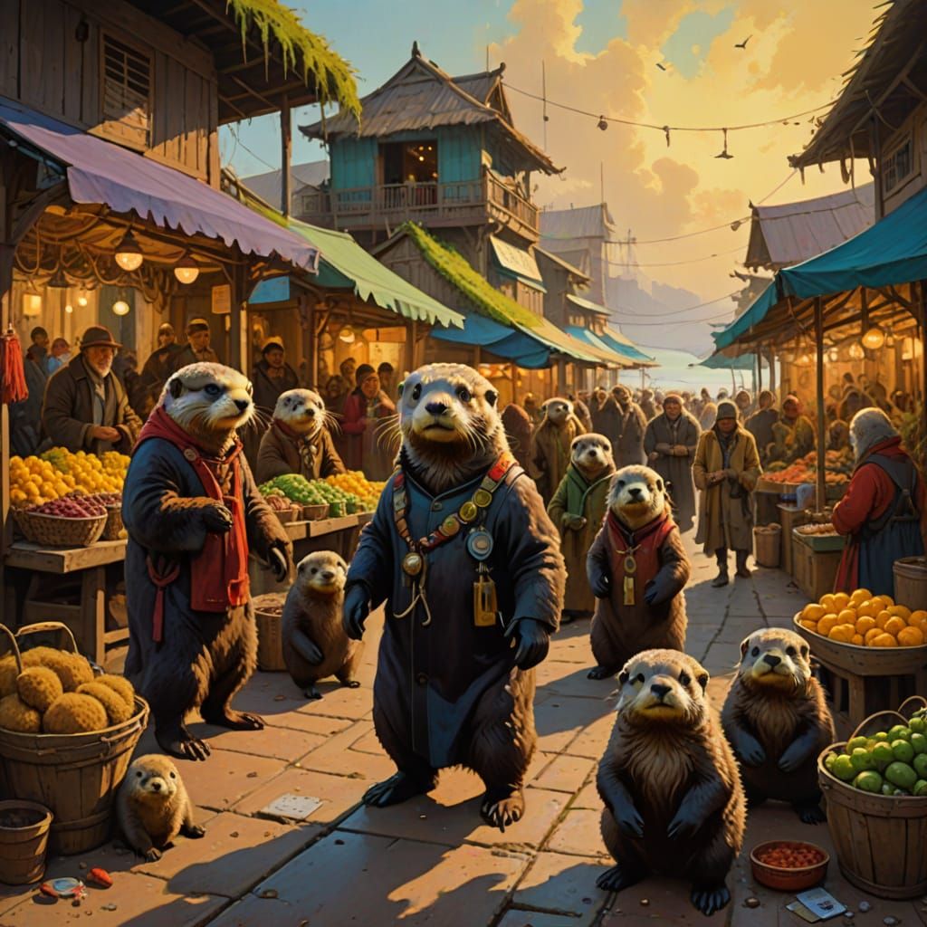 Zarathustra Market: Sea Otters and Fuzzies in Oil