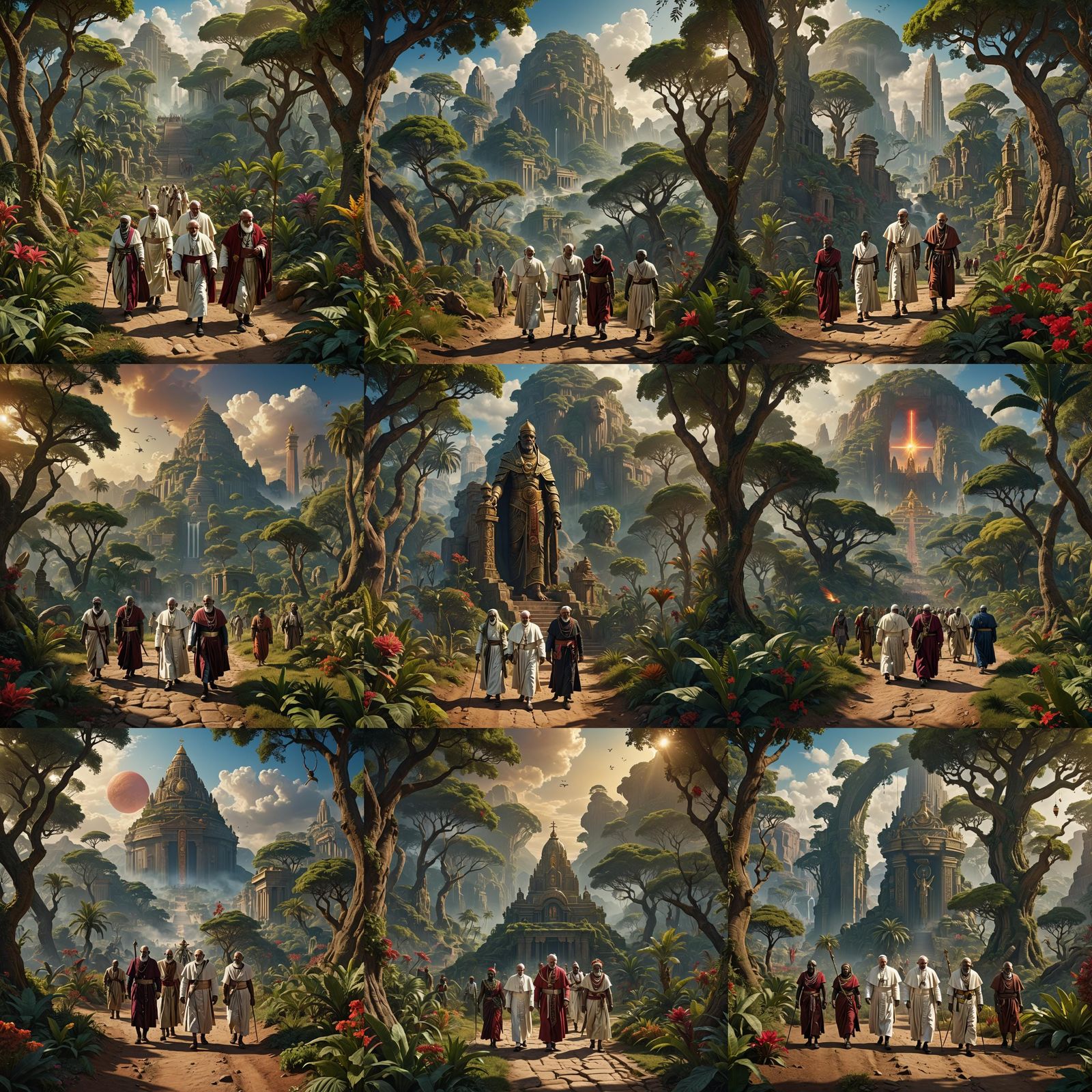 Goddess, Pope, Gandhi, and Marduk to Eden