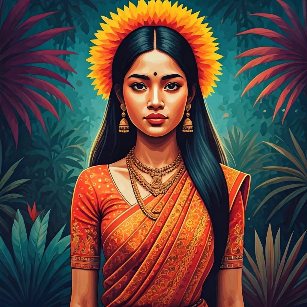 Anoopa from Northeastern India