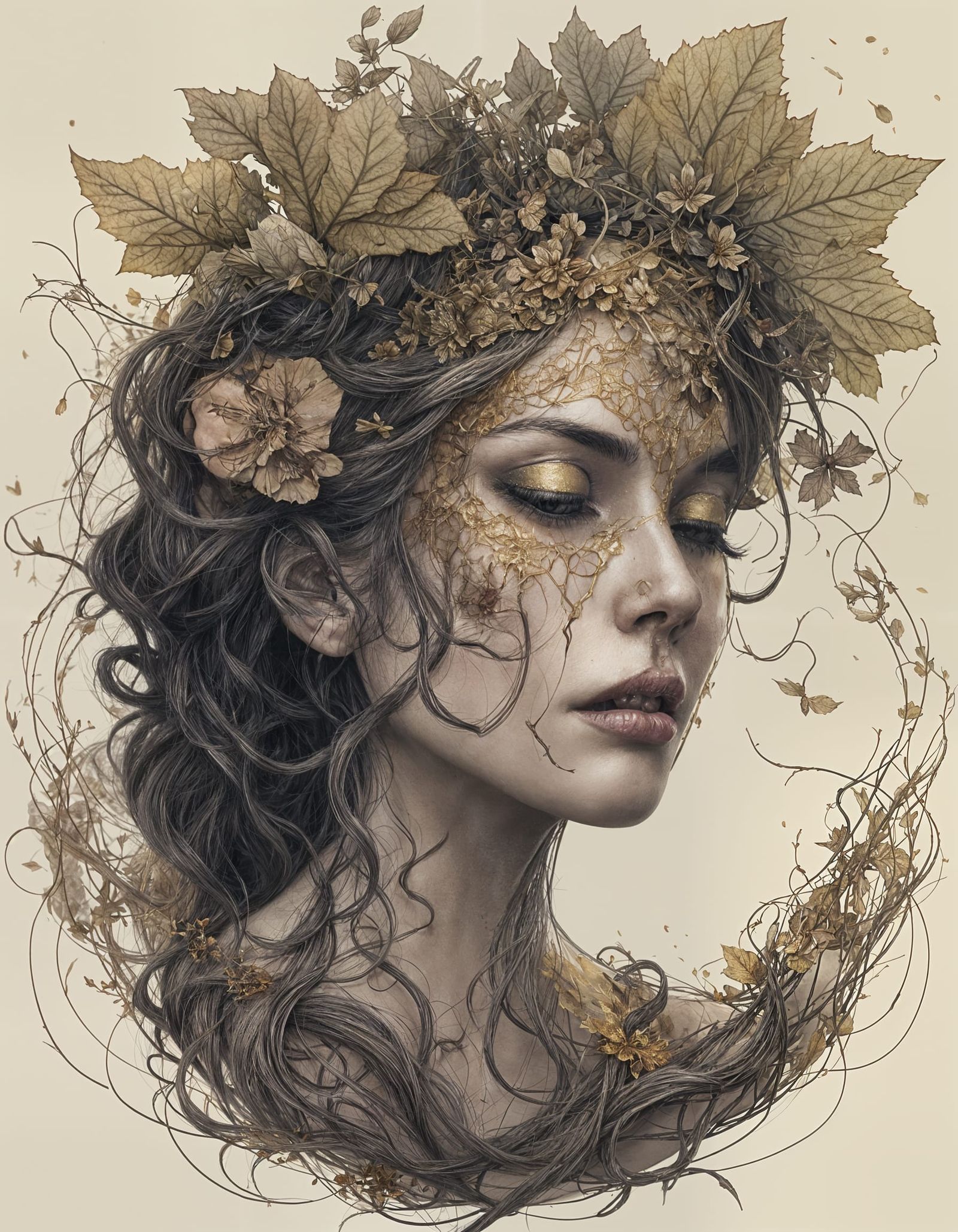 Sorrowful Mother Nature in a Haunting, Post-Apocalyptic Land...