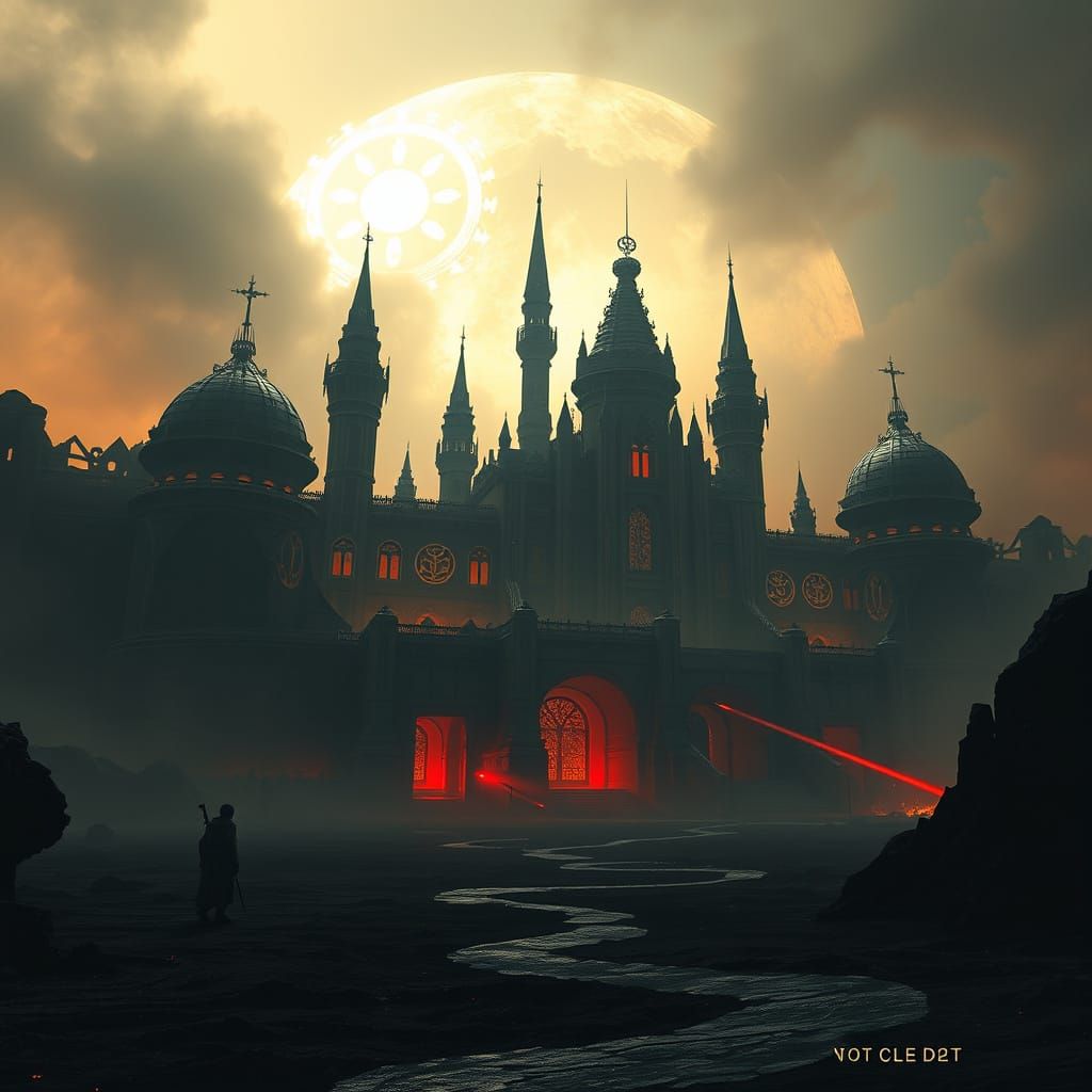 Dark Palace on Nathema in Eerie Twilight