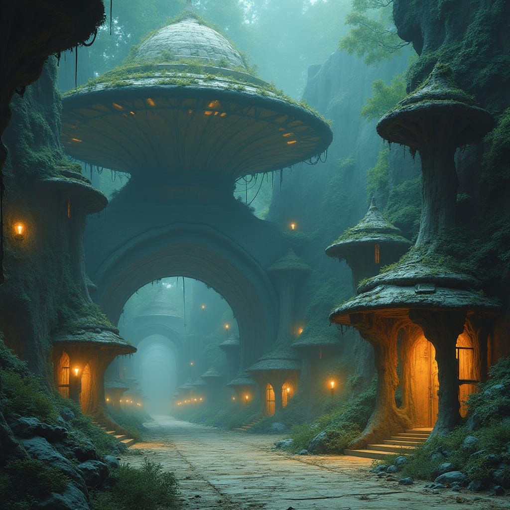 Dreamlike Enclosures in a Fantastical Style