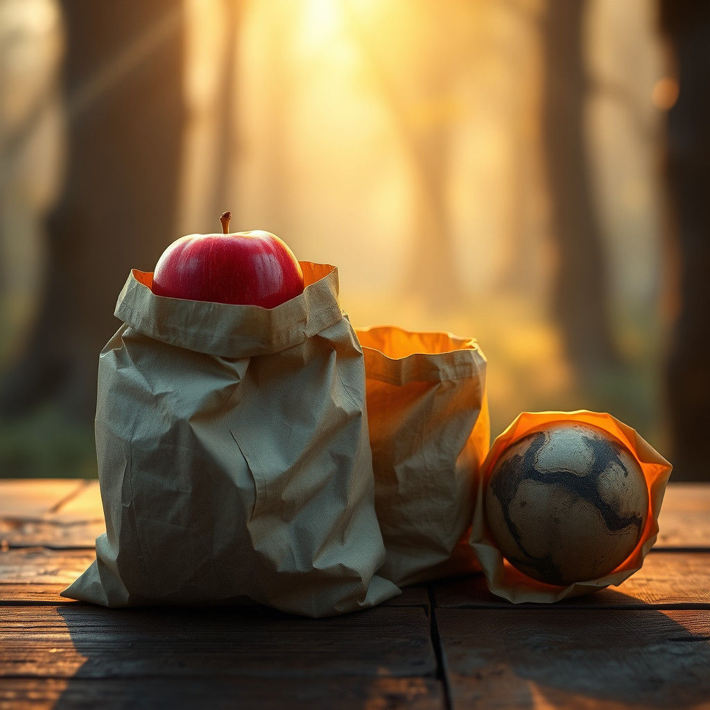 Apples and Golf Ball Still Life: Matte Painting