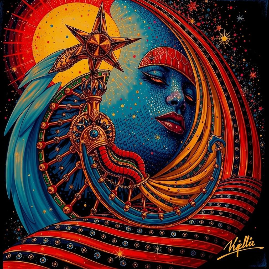 Abstract Concept of Perfection and Beauty