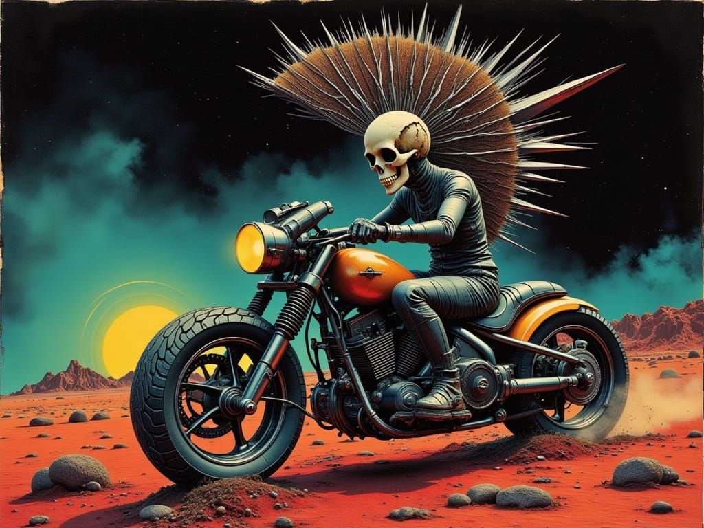 Melancholic Mars Run