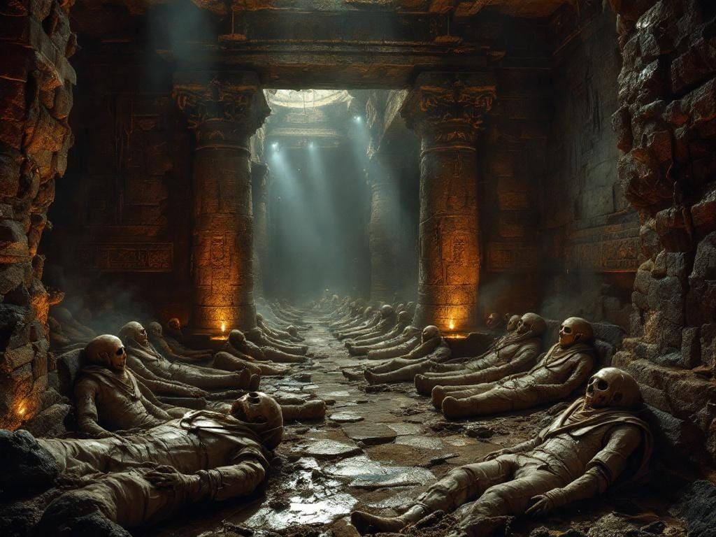 Indiana Jones and the Mummies Tomb: Hyperrealistic HDR
