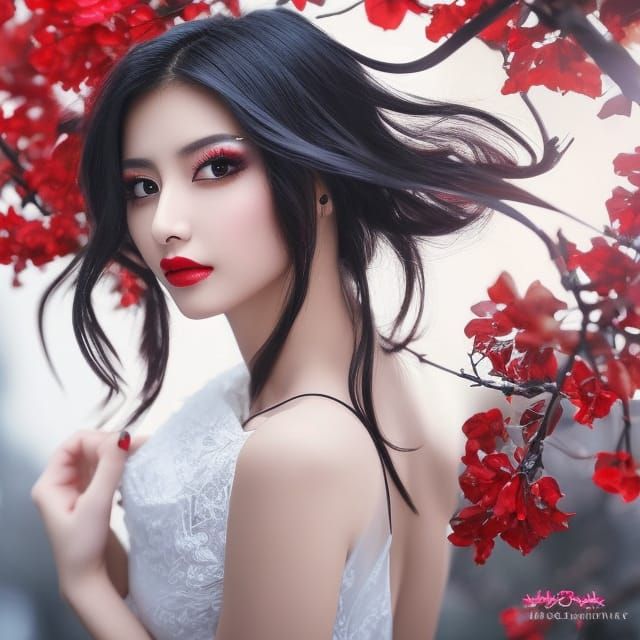 Mesmerizing Modern Woman in Office, Royo Style