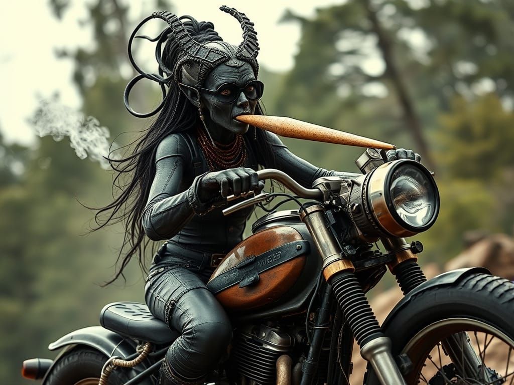 Demon + Blunt + Bike