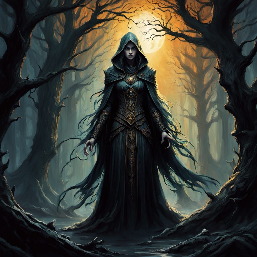 Sorceress in Twilight Forest