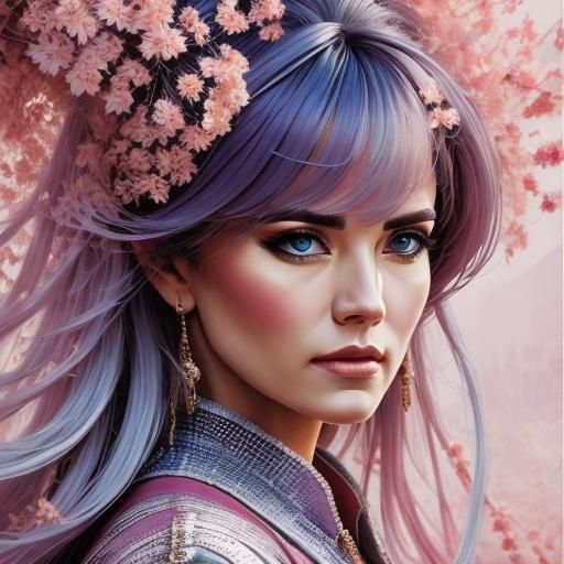 Surreal Animated Portrait of Sleepwalking in Fantasy Style