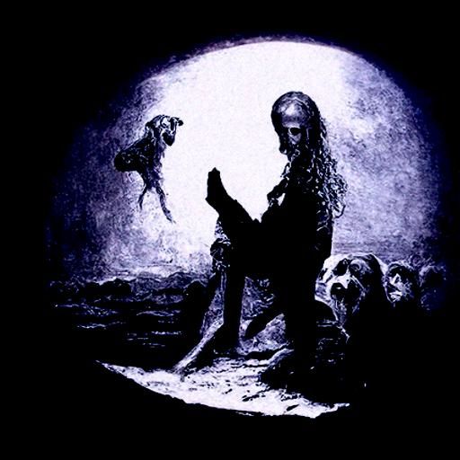 Eerie Horror Scene in Gustave Doré Style