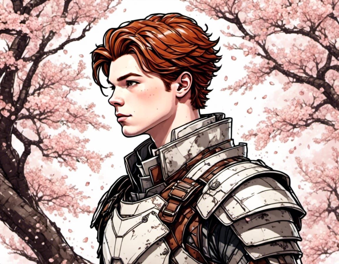 Walking under the Cherry Blossoms