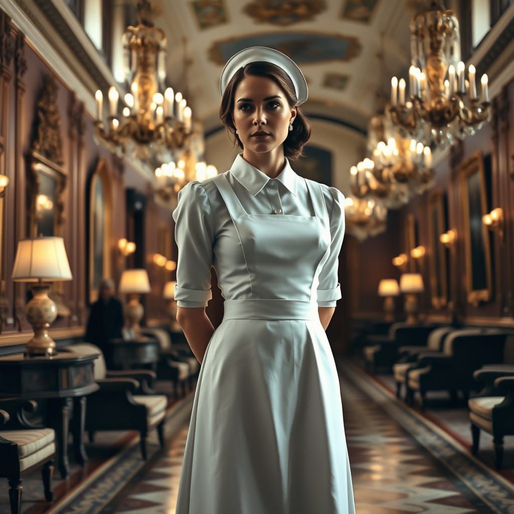 Buckingham Palace Maid in Cinematic HDR